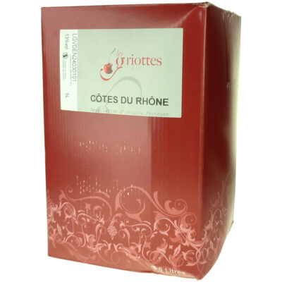 Côtes du Rhône rouge BIB 5L, Les Griottes